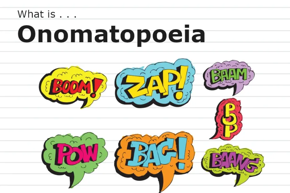 What is Onomatopoeia
